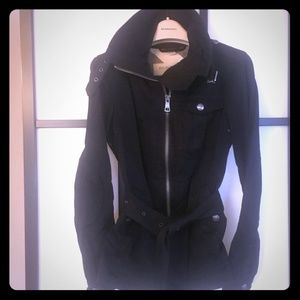 Burberry belted jacket